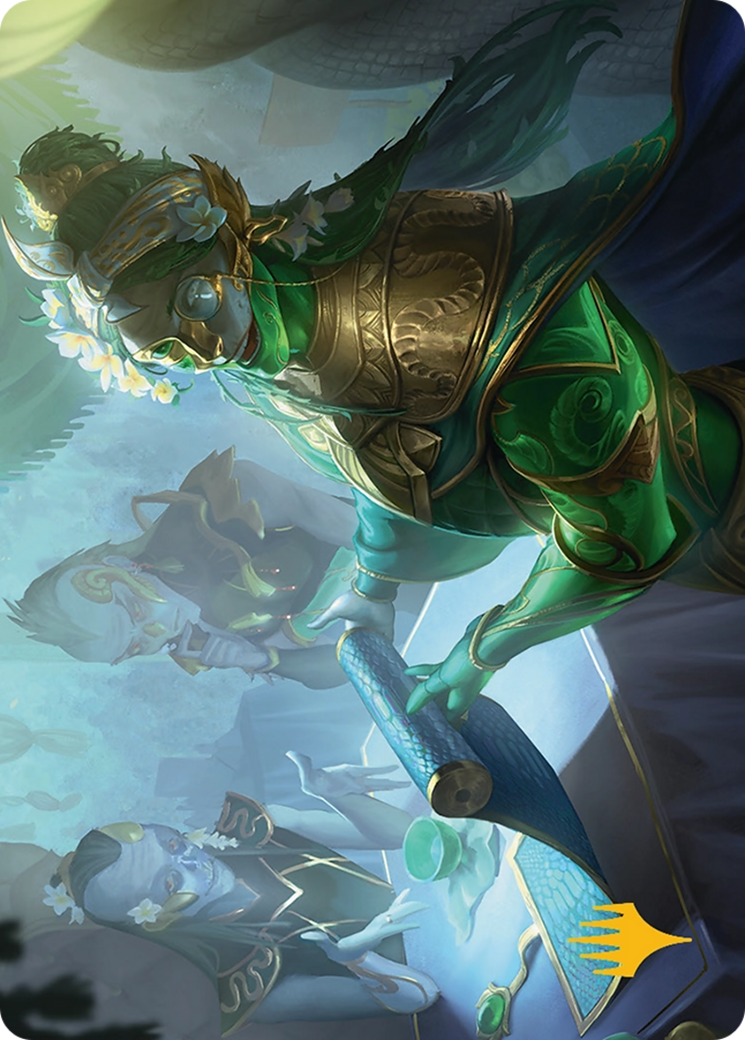 Sibsig Appraiser Art Card (8/54) [Tarkir: Dragonstorm Art Series] | The CG Realm