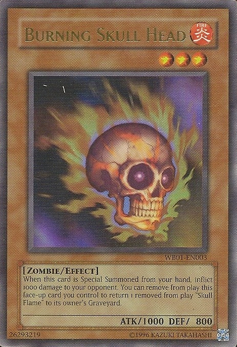 Burning Skull Head [WB01-EN003] Ultra Rare | The CG Realm