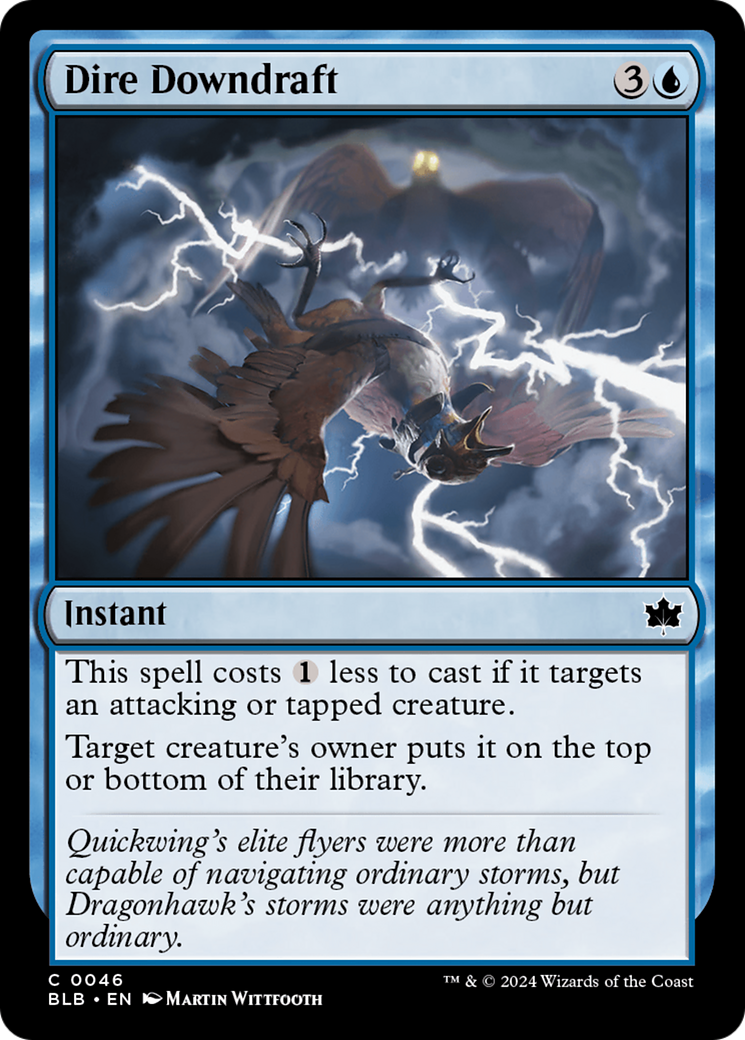 Dire Downdraft [Bloomburrow] | The CG Realm