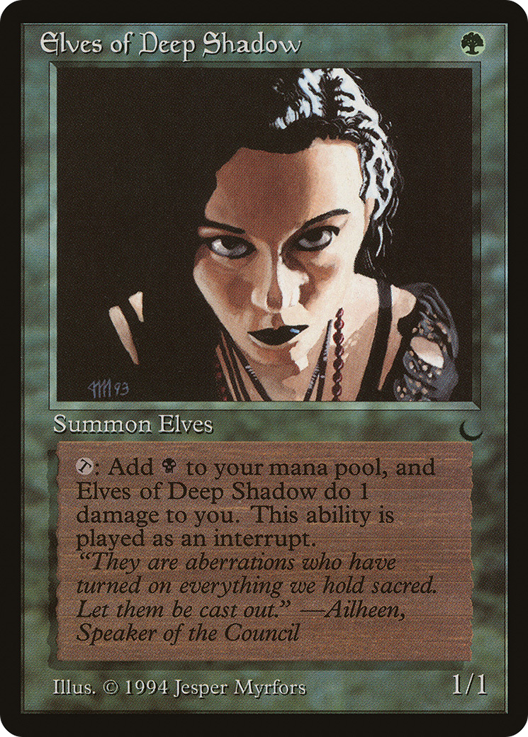 Elves of Deep Shadow (DRK-) - The Dark