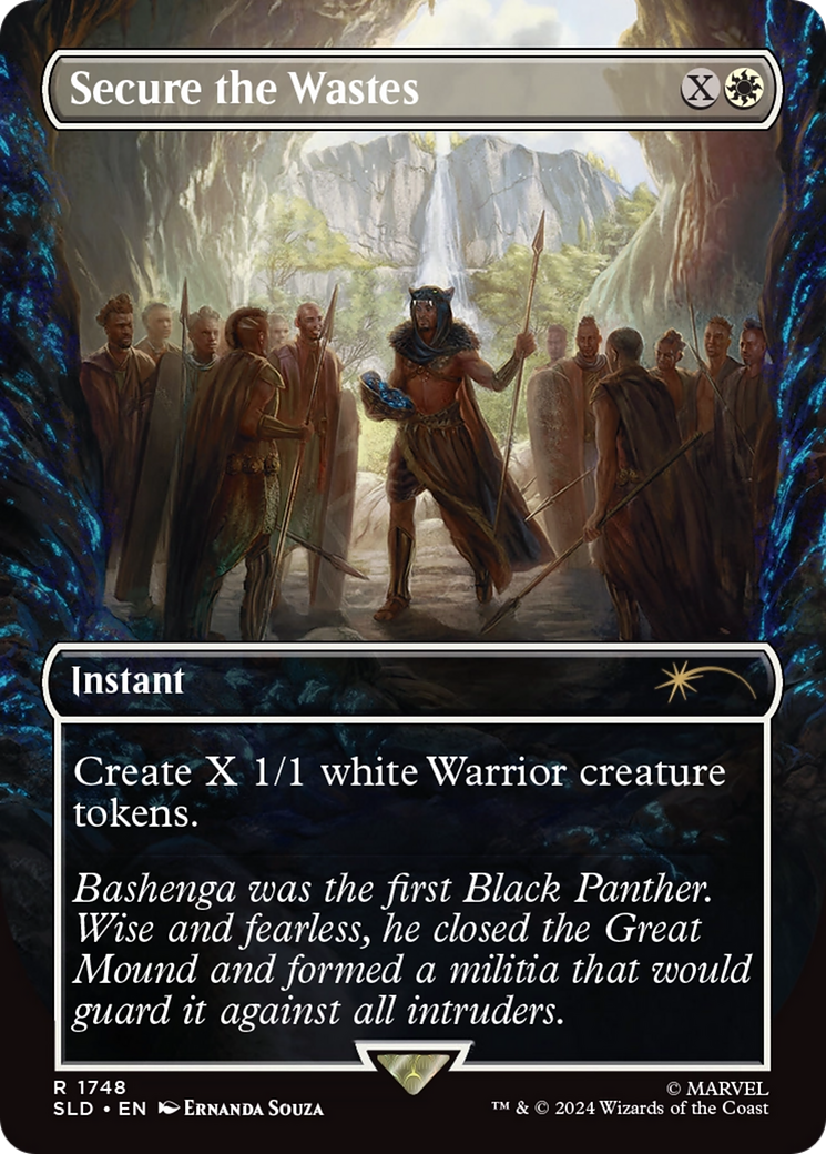 Secure the Wastes (Rainbow Foil) [Secret Lair Drop Series] | The CG Realm