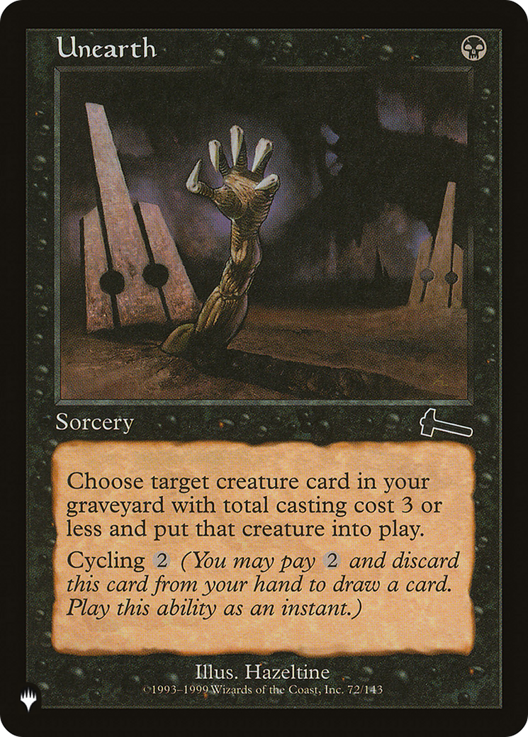 Unearth [The List] | The CG Realm