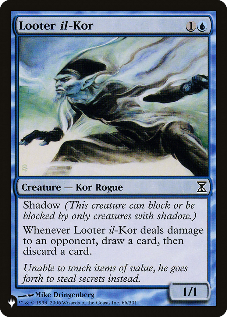 Looter il-Kor [The List] | The CG Realm