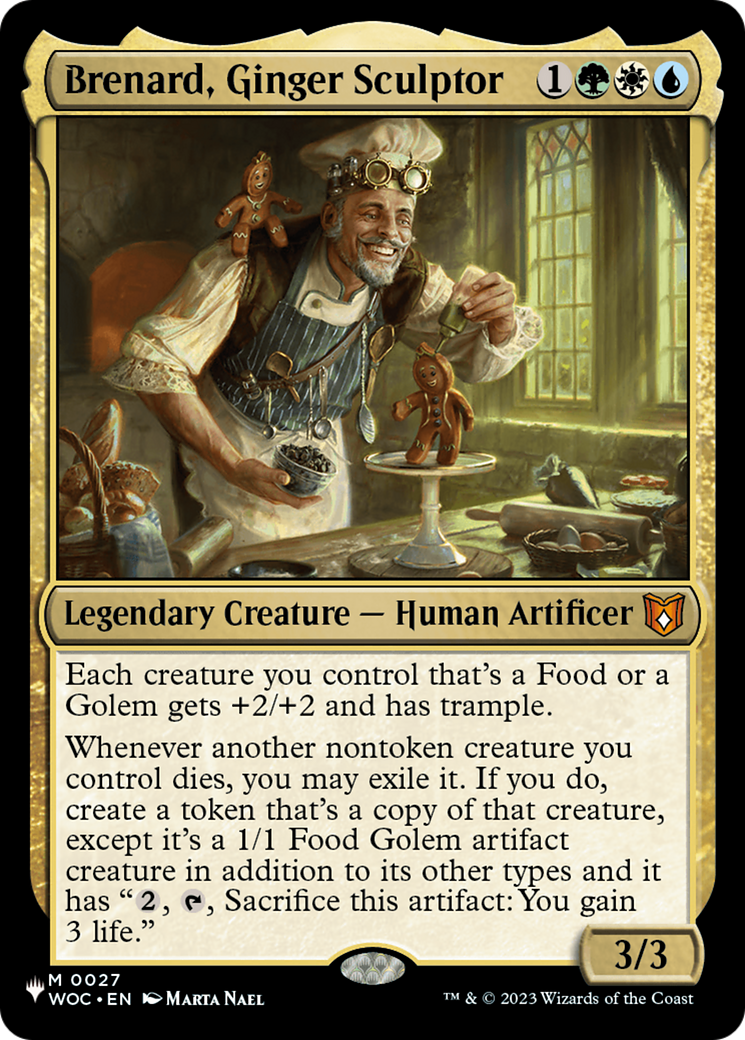 Brenard, Ginger Sculptor (WOC) [The List] | The CG Realm