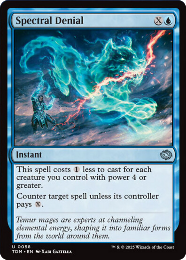 Spectral Denial [Tarkir: Dragonstorm] | The CG Realm