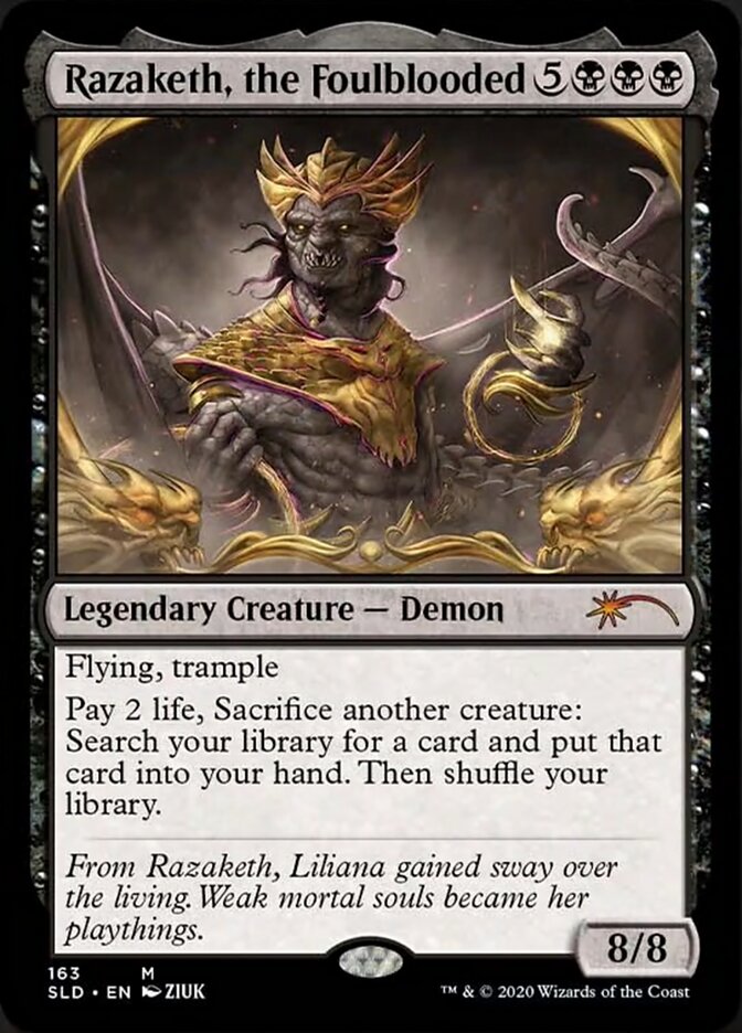 Razaketh, the Foulblooded [Secret Lair Drop Series] | The CG Realm