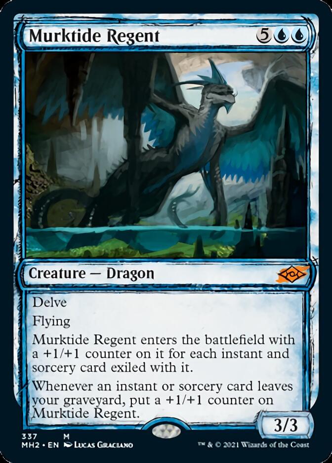 Murktide Regent (Sketch) [Modern Horizons 2] | The CG Realm