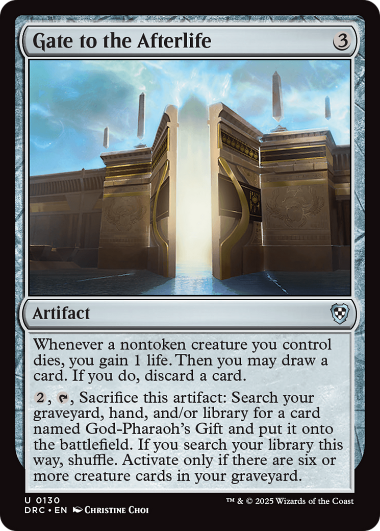 Gate to the Afterlife [Aetherdrift Commander] | The CG Realm