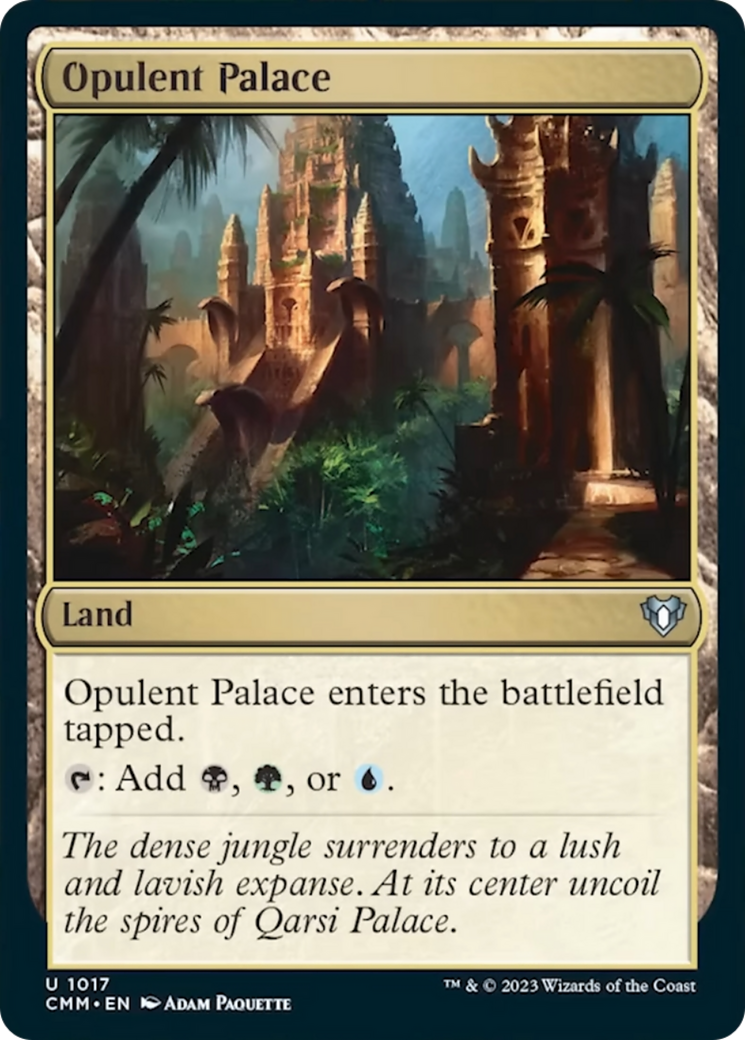 Opulent Palace [Commander Masters] | The CG Realm