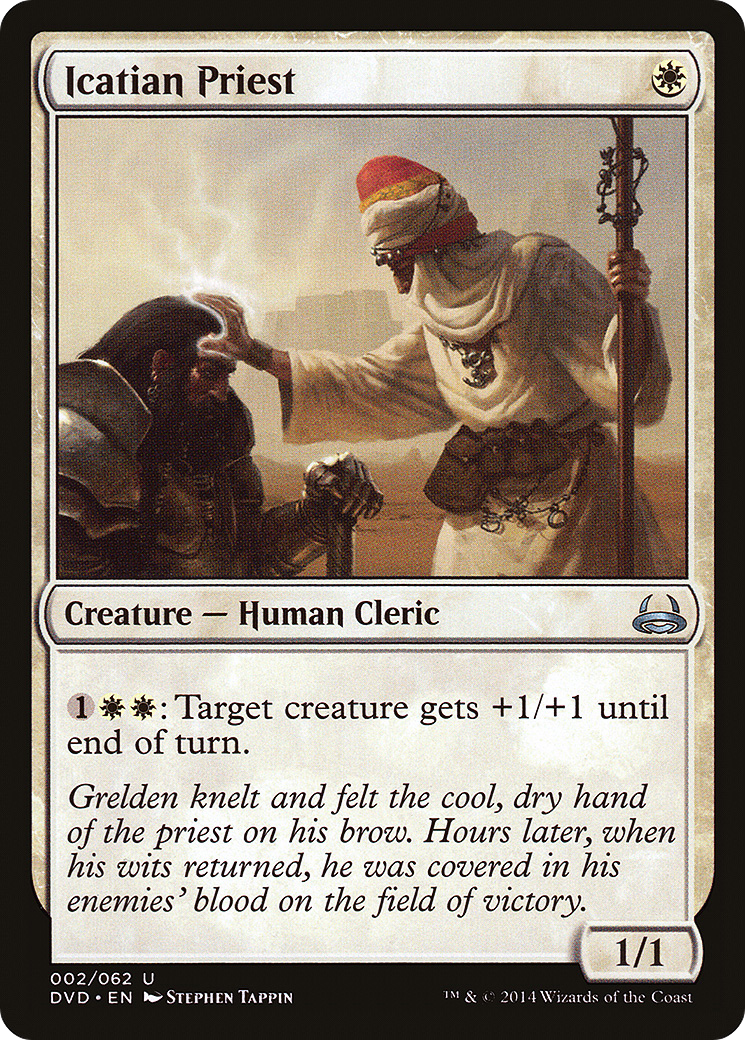 Icatian Priest (DD3-002) - Duel Decks Anthology: Divine vs. Demonic