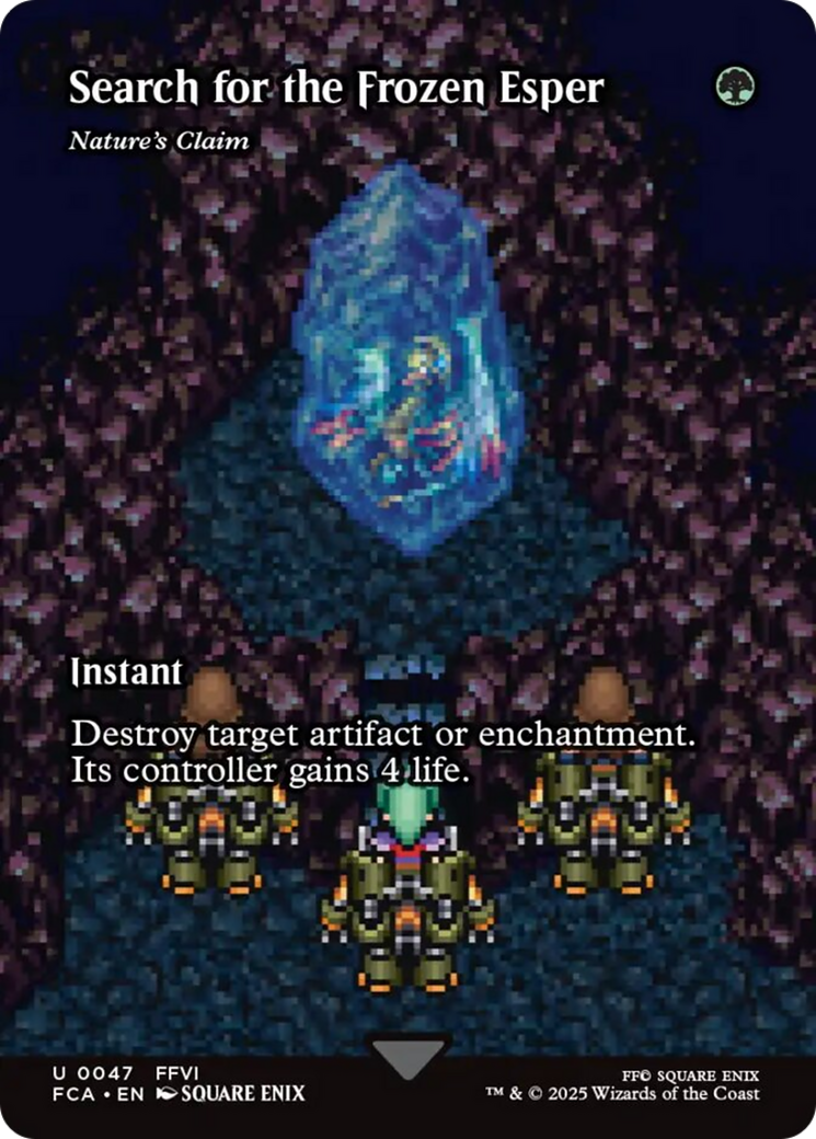 Search for the Frozen Esper - Nature's Claim (Showcase) [FINAL FANTASY : Through the Ages] | The CG Realm