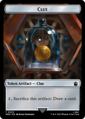 Alien // Clue (0023) Double-Sided Token [Doctor Who Tokens] | The CG Realm