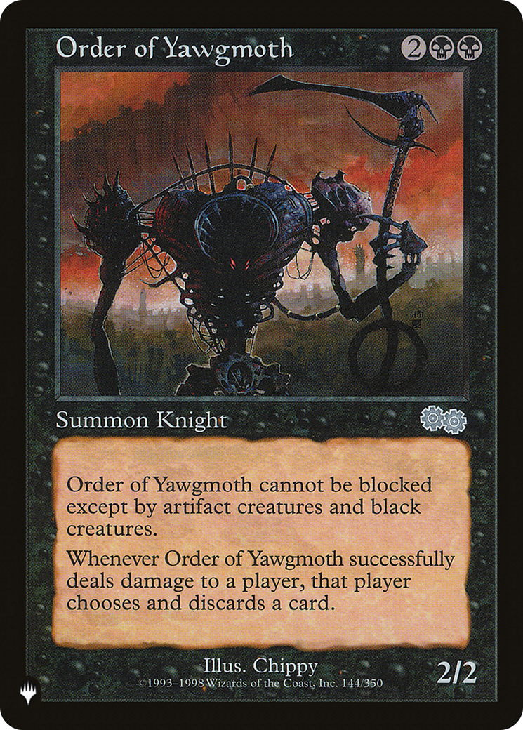 Order of Yawgmoth (USG) [The List] | The CG Realm