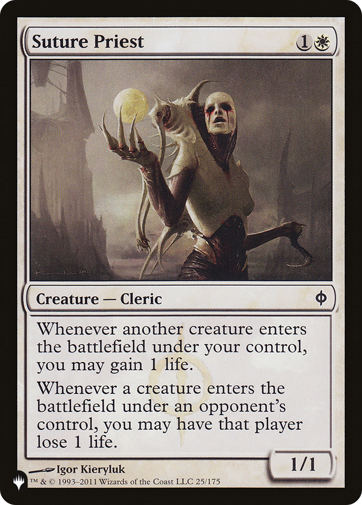 Suture Priest [The List] | The CG Realm