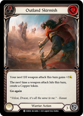 Outland Skirmish (Red) [EVR066] (Everfest)  1st Edition Normal | The CG Realm