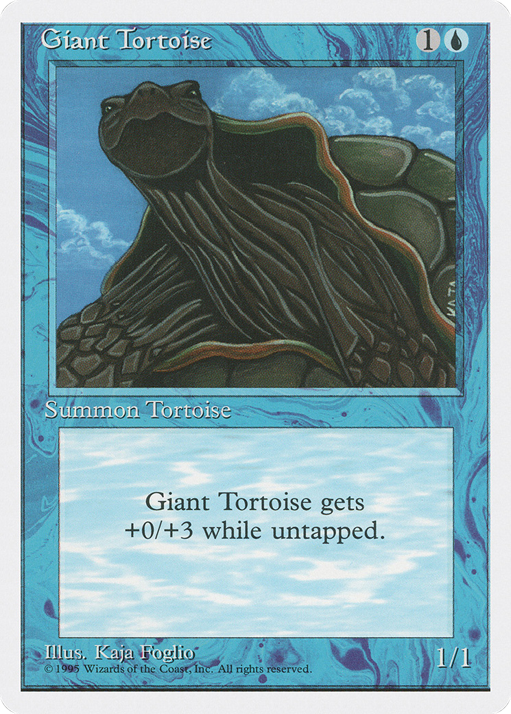 Giant Tortoise (4ED-) - Fourth Edition