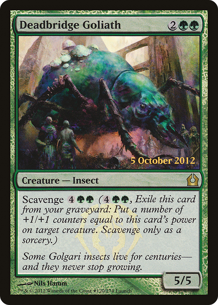Deadbridge Goliath (LARP-120★) - Return to Ravnica Promos Foil