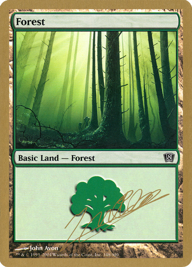 Forest (jn348) (Julien Nuijten) [World Championship Decks 2004] | The CG Realm