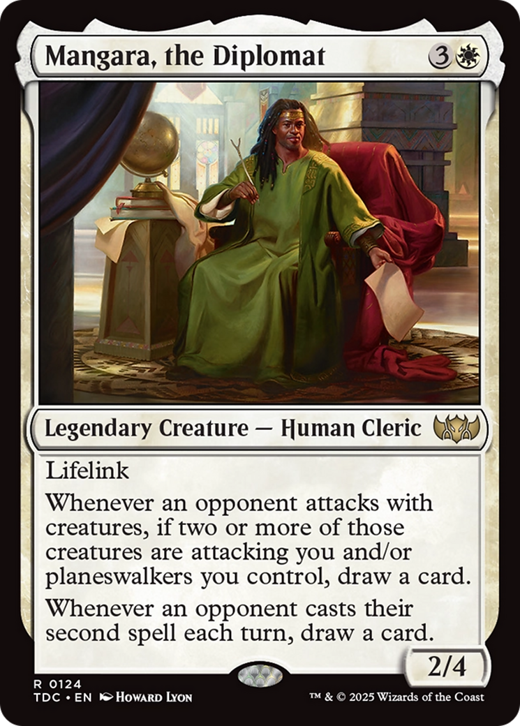 Mangara, the Diplomat [Tarkir: Dragonstorm Commander] | The CG Realm