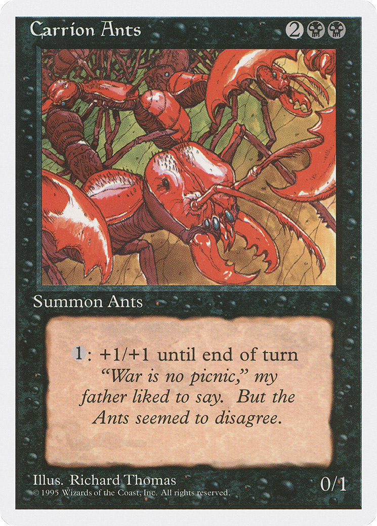Carrion Ants (4ED-) - Fourth Edition