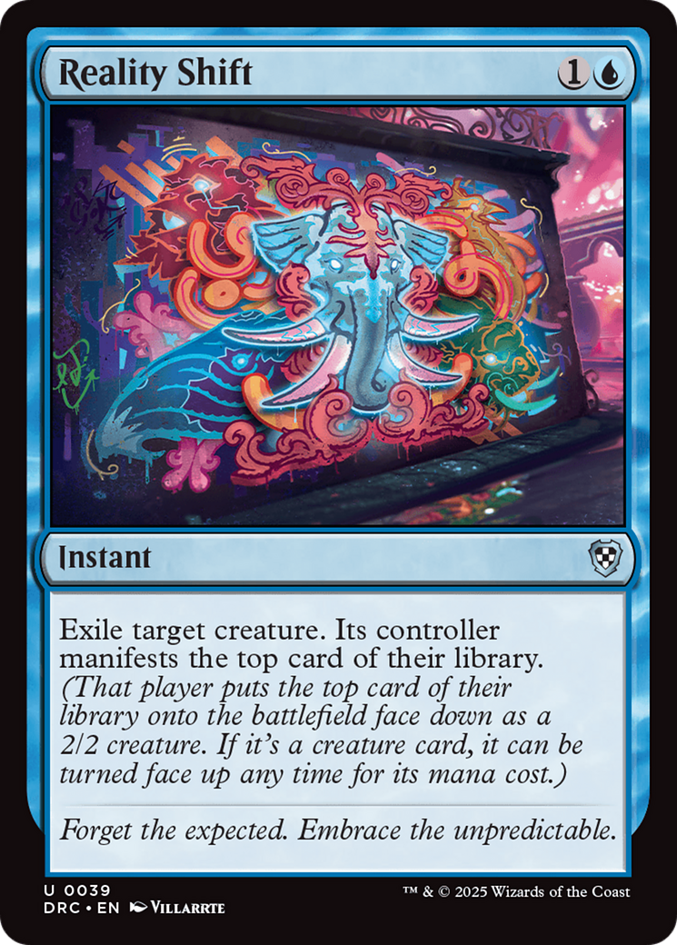 Reality Shift [Aetherdrift Commander] | The CG Realm