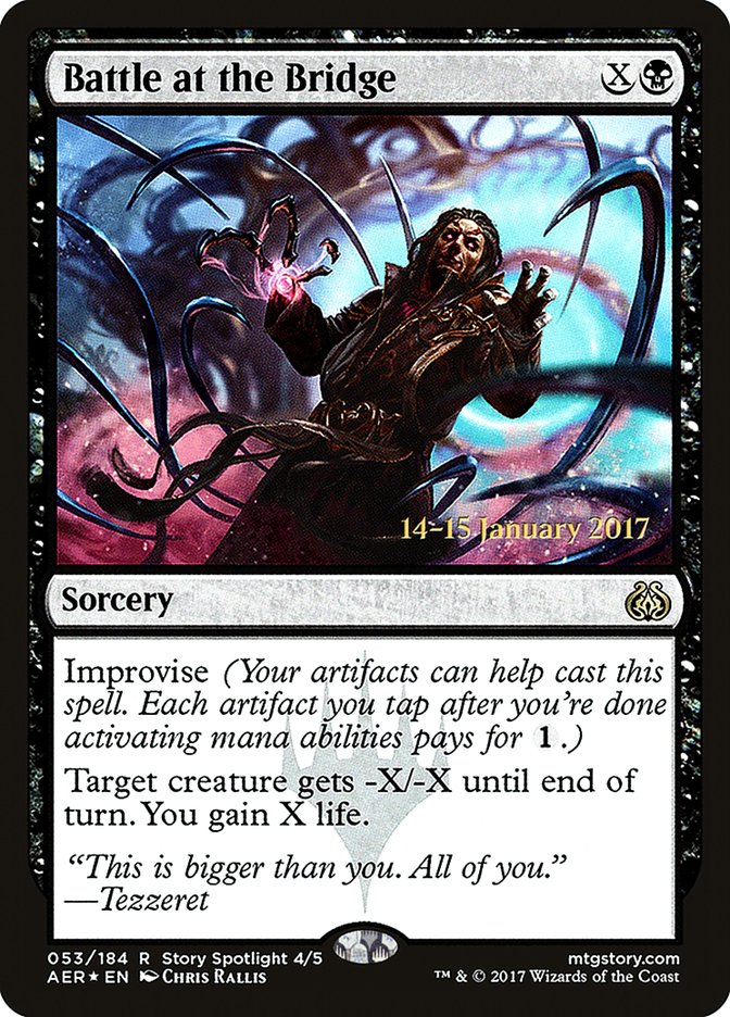 Battle at the Bridge [Aether Revolt Prerelease Promos] | The CG Realm