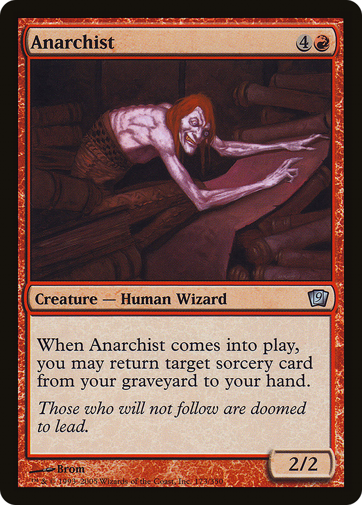 Anarchist (9ED-173) - 9th Edition