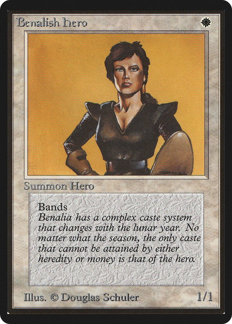 Benalish Hero (LEB-) - Limited Edition Beta