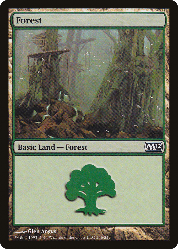 Forest (246) (M12-246) - Magic 2012