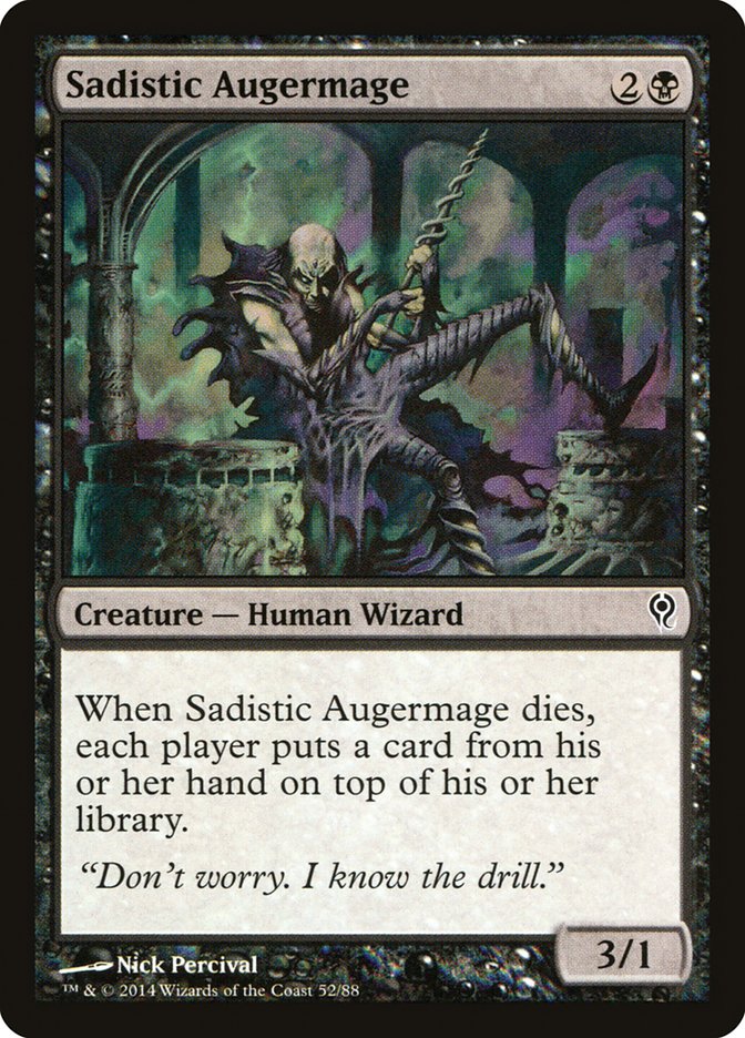 Sadistic Augermage [Duel Decks: Jace vs. Vraska] | The CG Realm