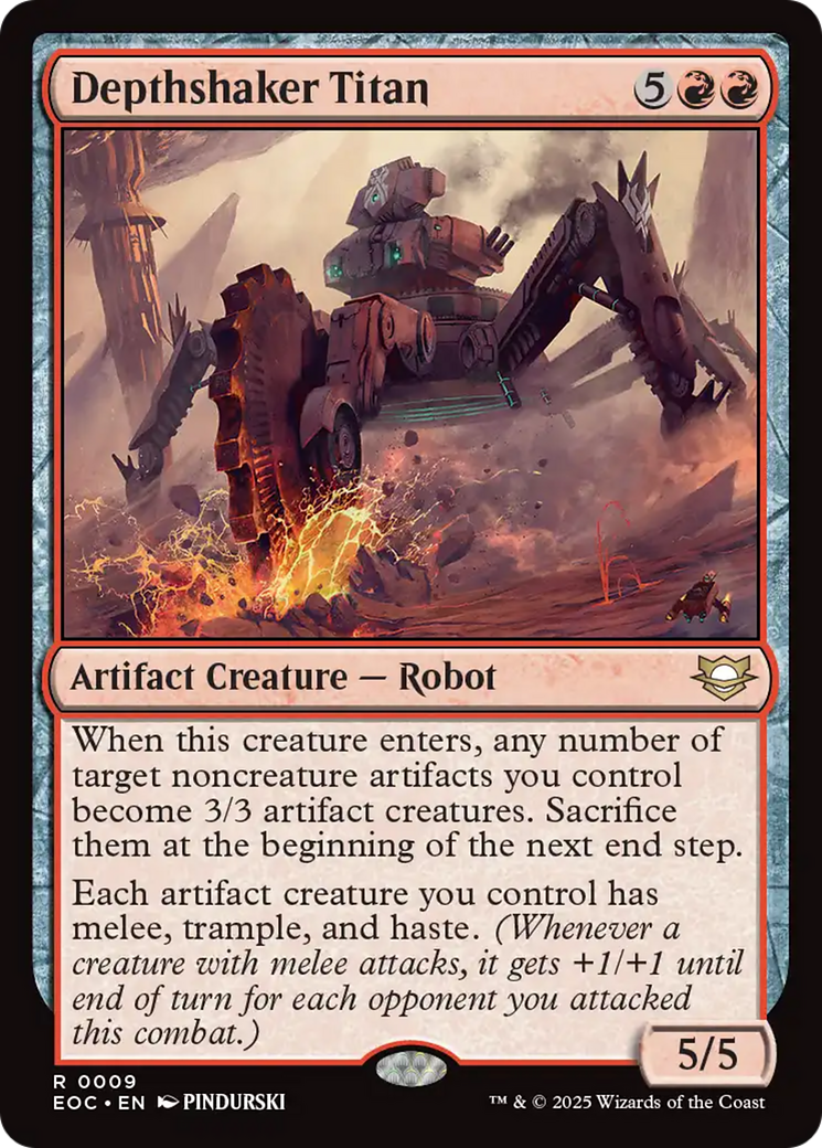 Depthshaker Titan [Edge of Eternities Commander] | The CG Realm