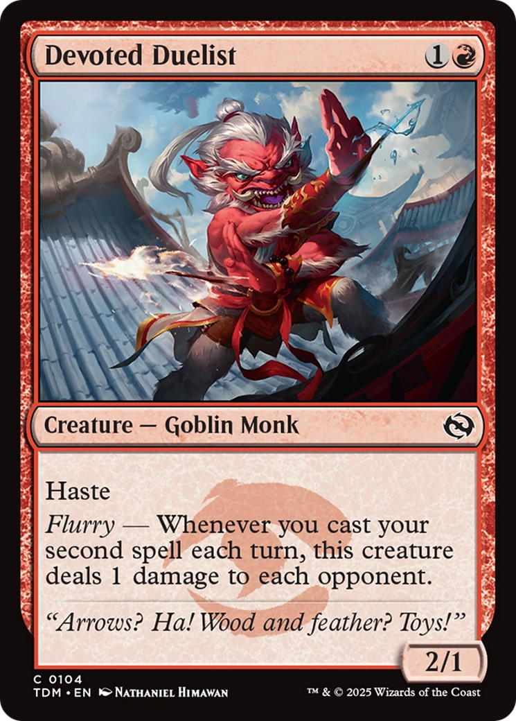 Devoted Duelist [Tarkir: Dragonstorm] | The CG Realm