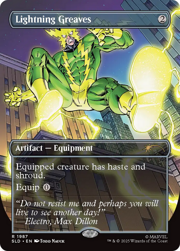 Lightning Greaves (1987) [Secret Lair Drop Series] | The CG Realm