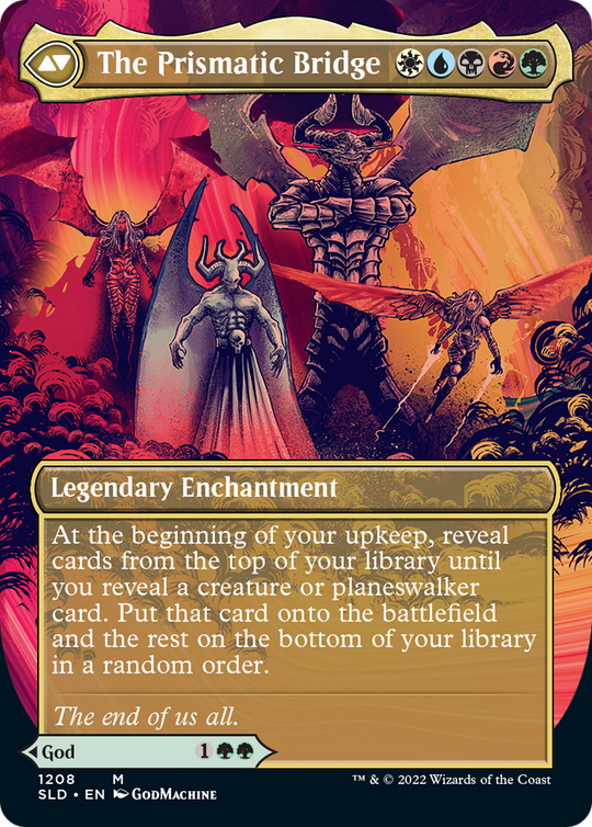 Esika, God of the Tree (Display Commander) - Thick Stock (SLD-1208) - Secret Lair Drop (Borderless)