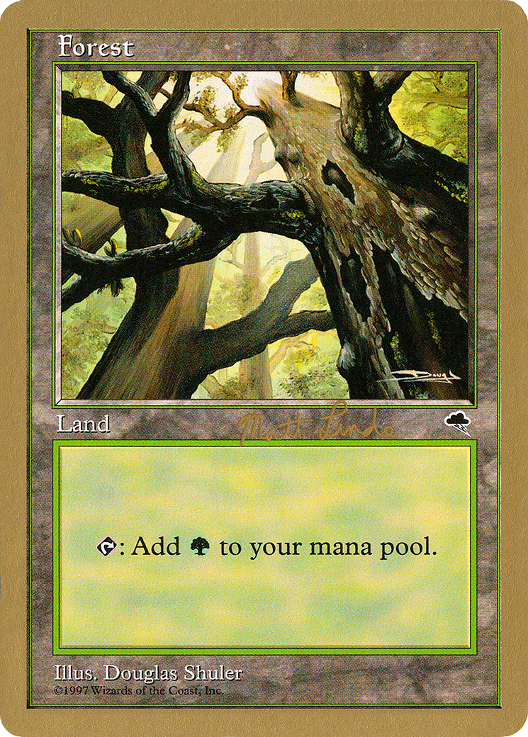 Forest (Skyward) - 1999 Matt Linde (TMP) (WCD-) - World Championship Decks 1999