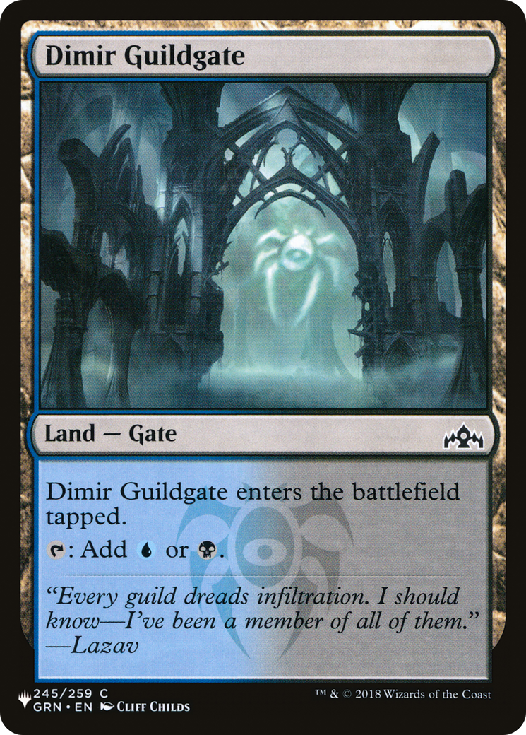 Dimir Guildgate (LIST-245/259) - The List Reprints