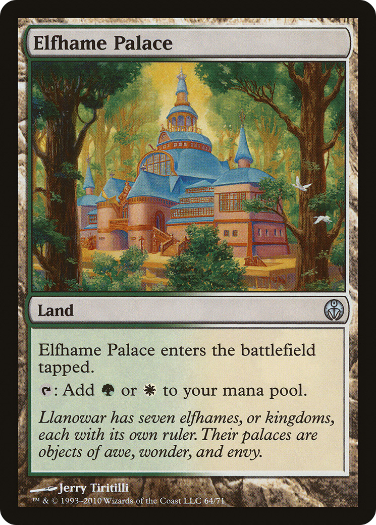 Elfhame Palace (DDE-064) - Duel Decks: Phyrexia vs. the Coalition
