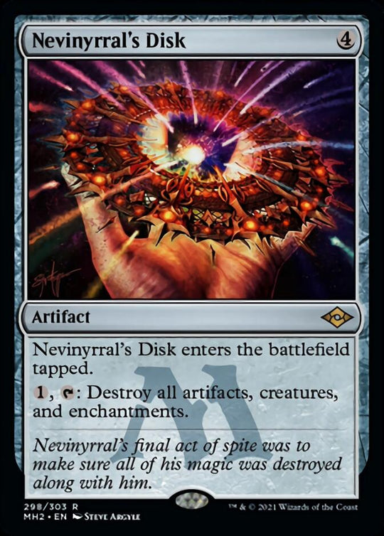 Nevinyrral's Disk (MH2-298) - Modern Horizons 2 Foil