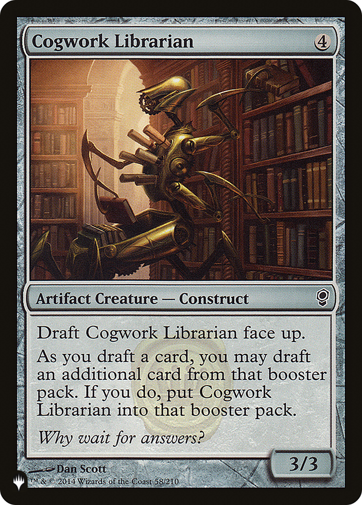 Cogwork Librarian [The List] | The CG Realm