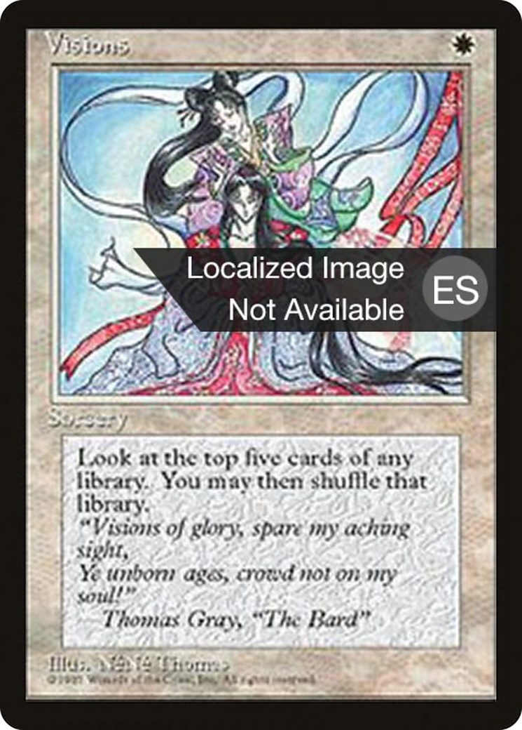 Visions (4BB-) - Fourth Edition Foreign Black Border