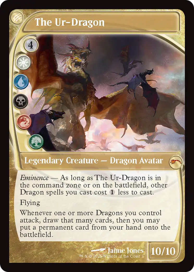 The Ur-Dragon (Retro Frame) [Secret Lair Drop Series] | The CG Realm