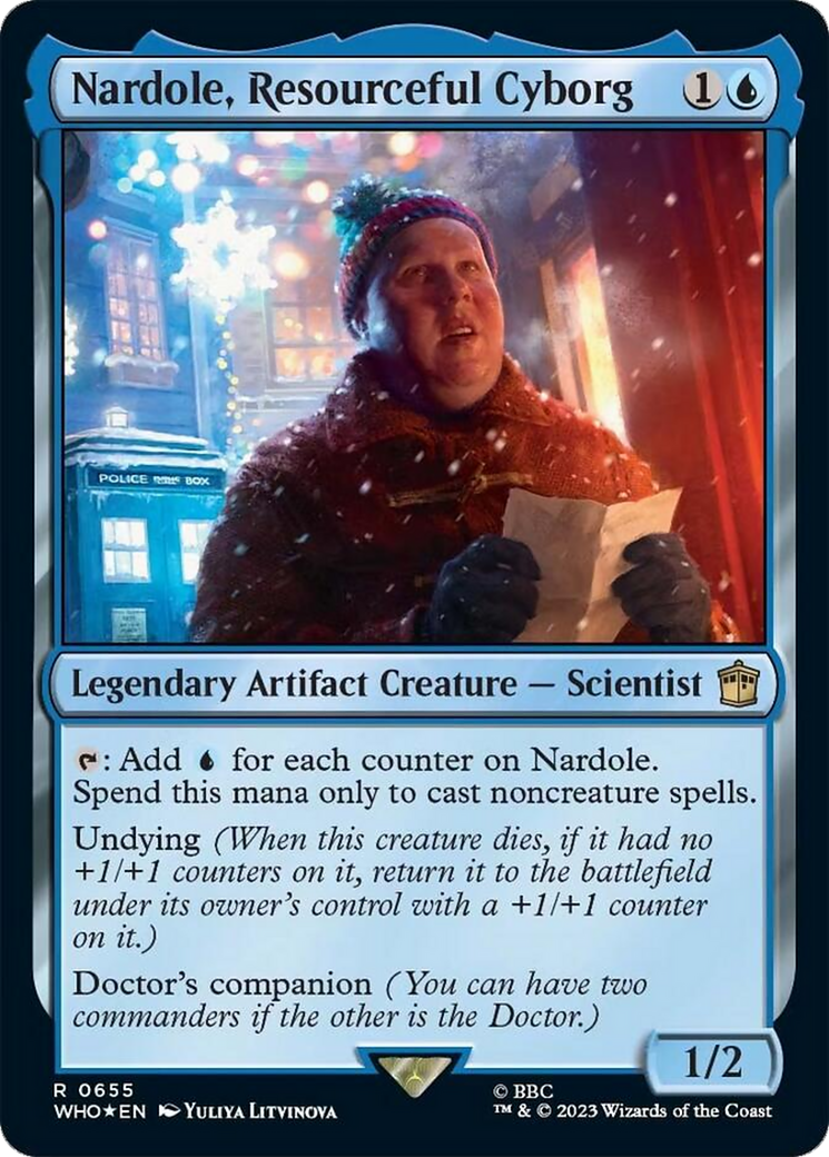 Nardole, Resourceful Cyborg (Surge Foil) [Doctor Who] | The CG Realm