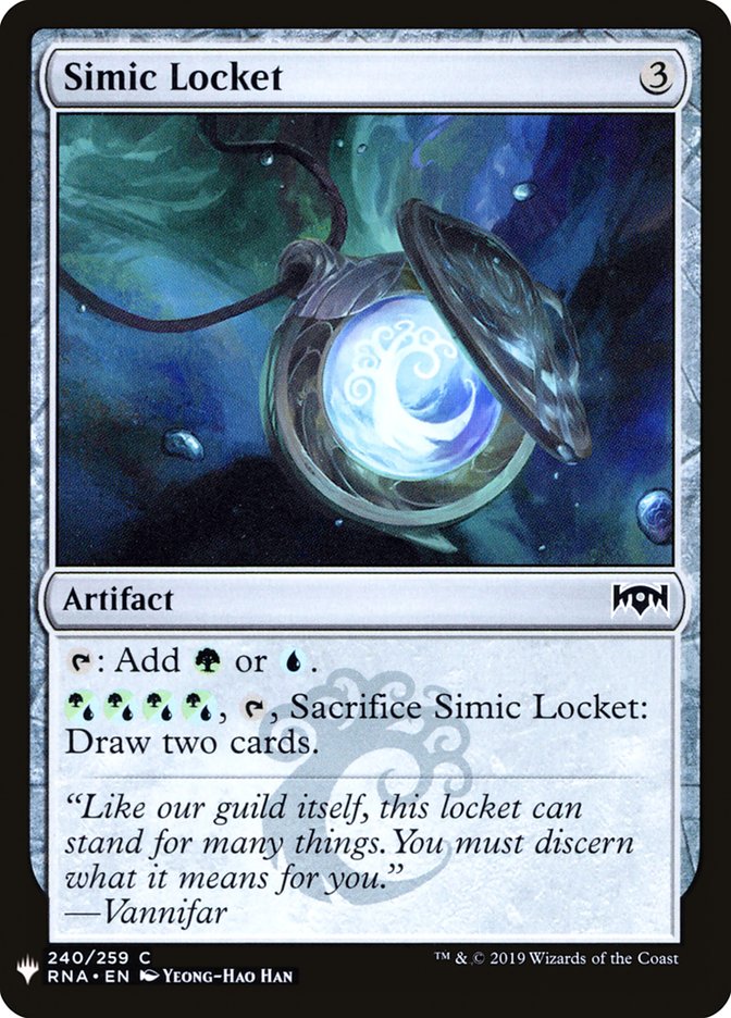 Simic Locket [Mystery Booster] | The CG Realm