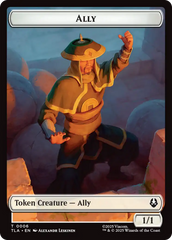 Ally (0006) // Soldier (0002) Double-Sided Token [Avatar: The Last Airbender Tokens] | The CG Realm