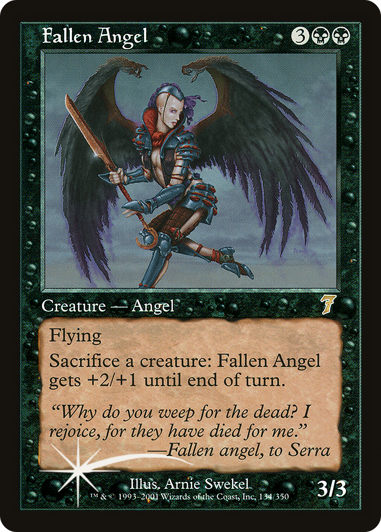 Fallen Angel (7ED-134) - 7th Edition