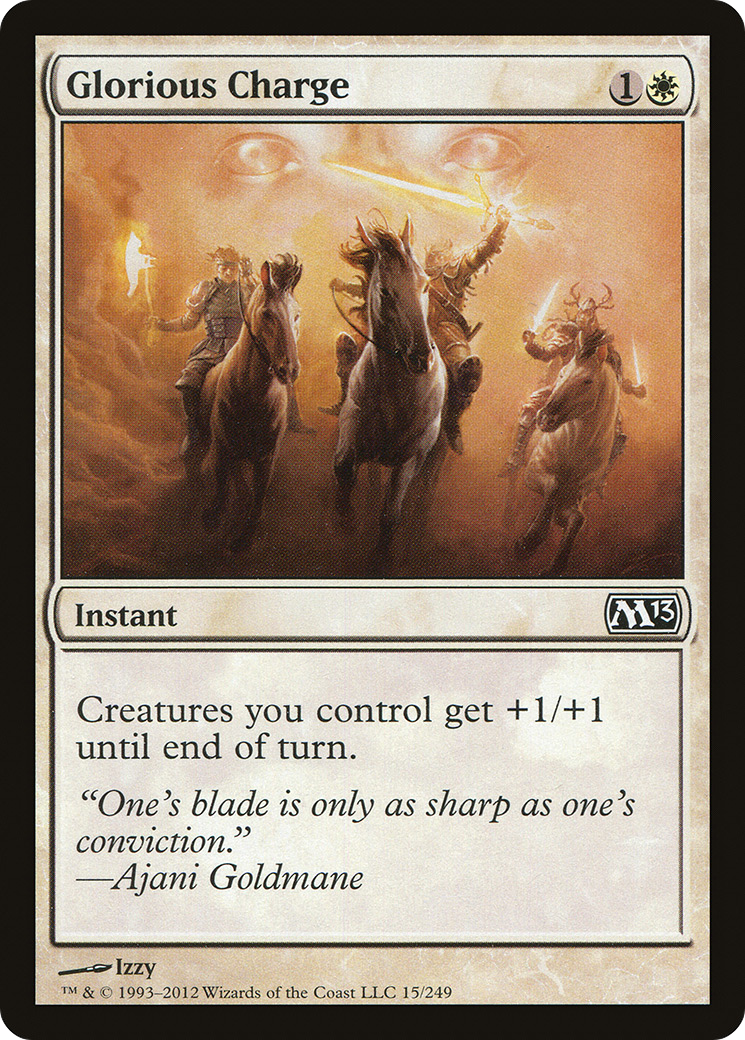 Glorious Charge (M13-015) - Magic 2013