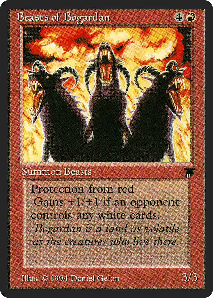 Beasts of Bogardan (LEG-) - Legends