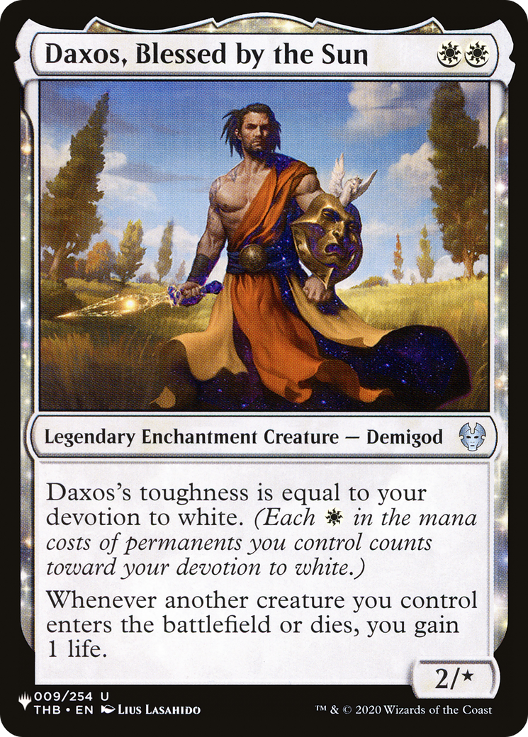 Daxos, Blessed by the Sun [The List] | The CG Realm