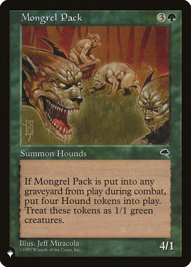 Mongrel Pack [The List] | The CG Realm