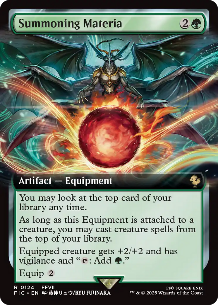 Summoning Materia (Extended Art) [FINAL FANTASY Commander] | The CG Realm